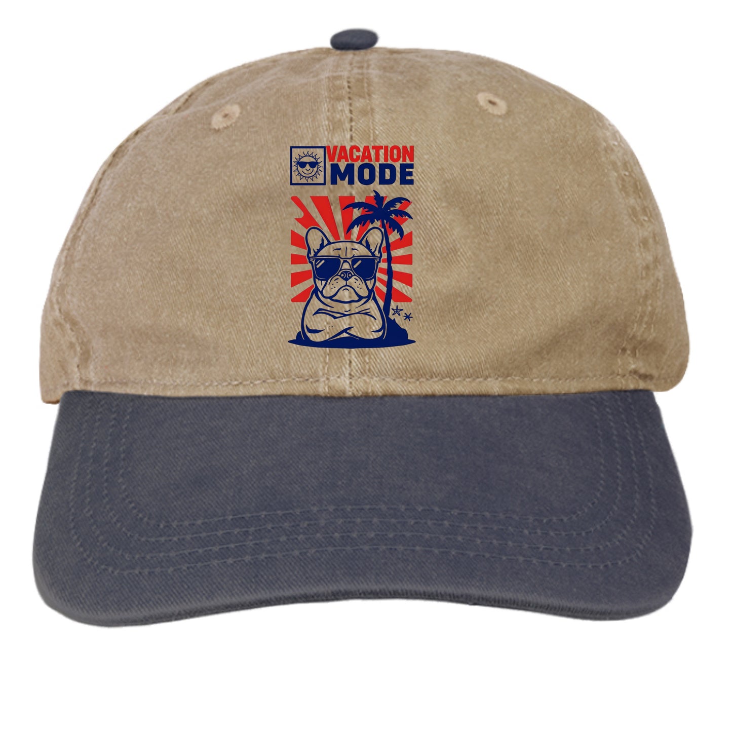 KHAKI/NAVY - FRONT