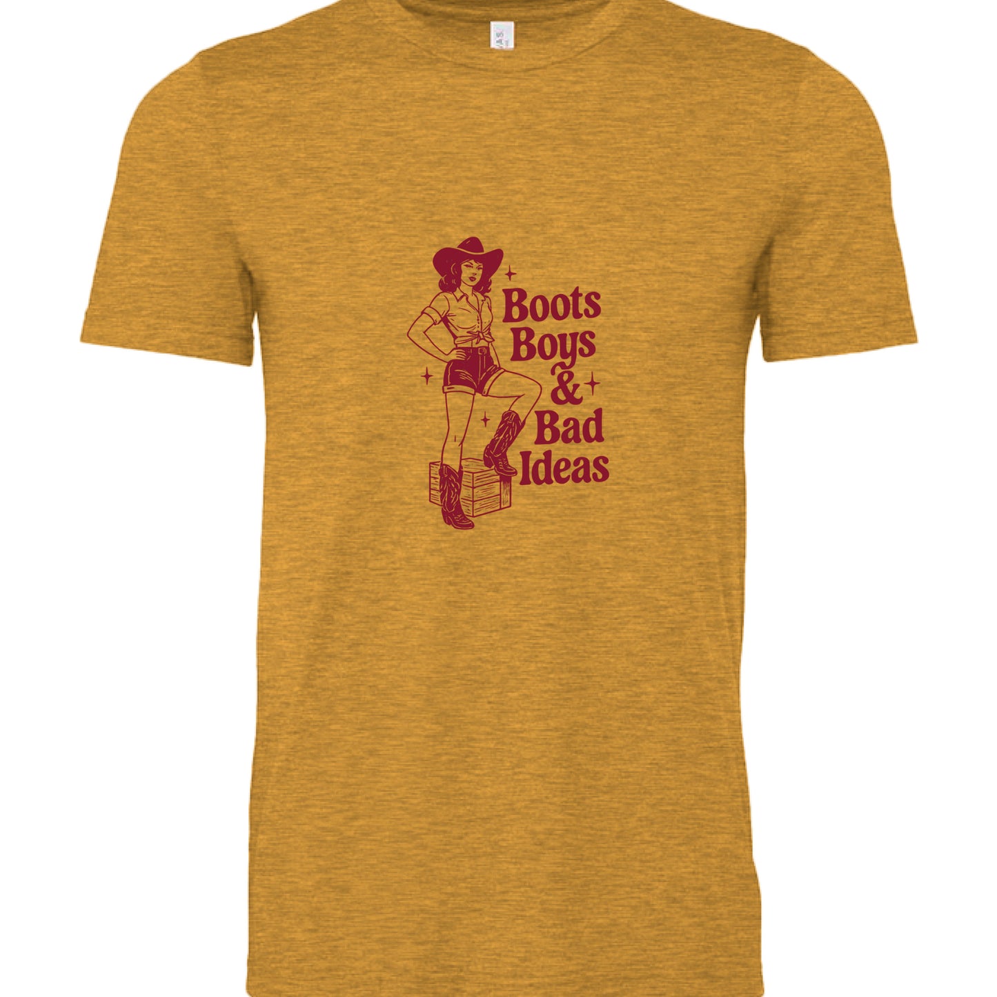 HEATHER MUSTARD - FRONT