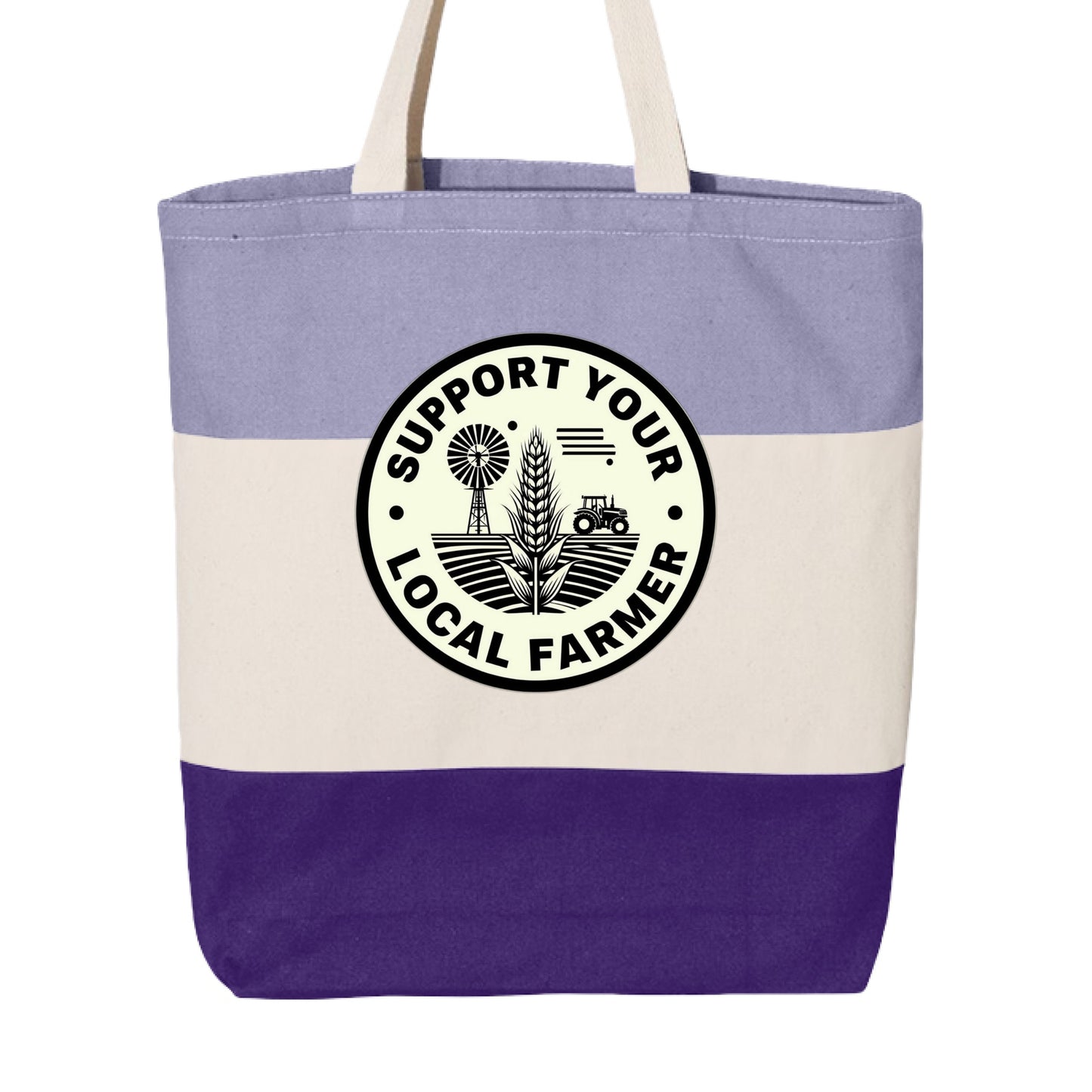 Purple/ Natural/ Lavender - FRONT