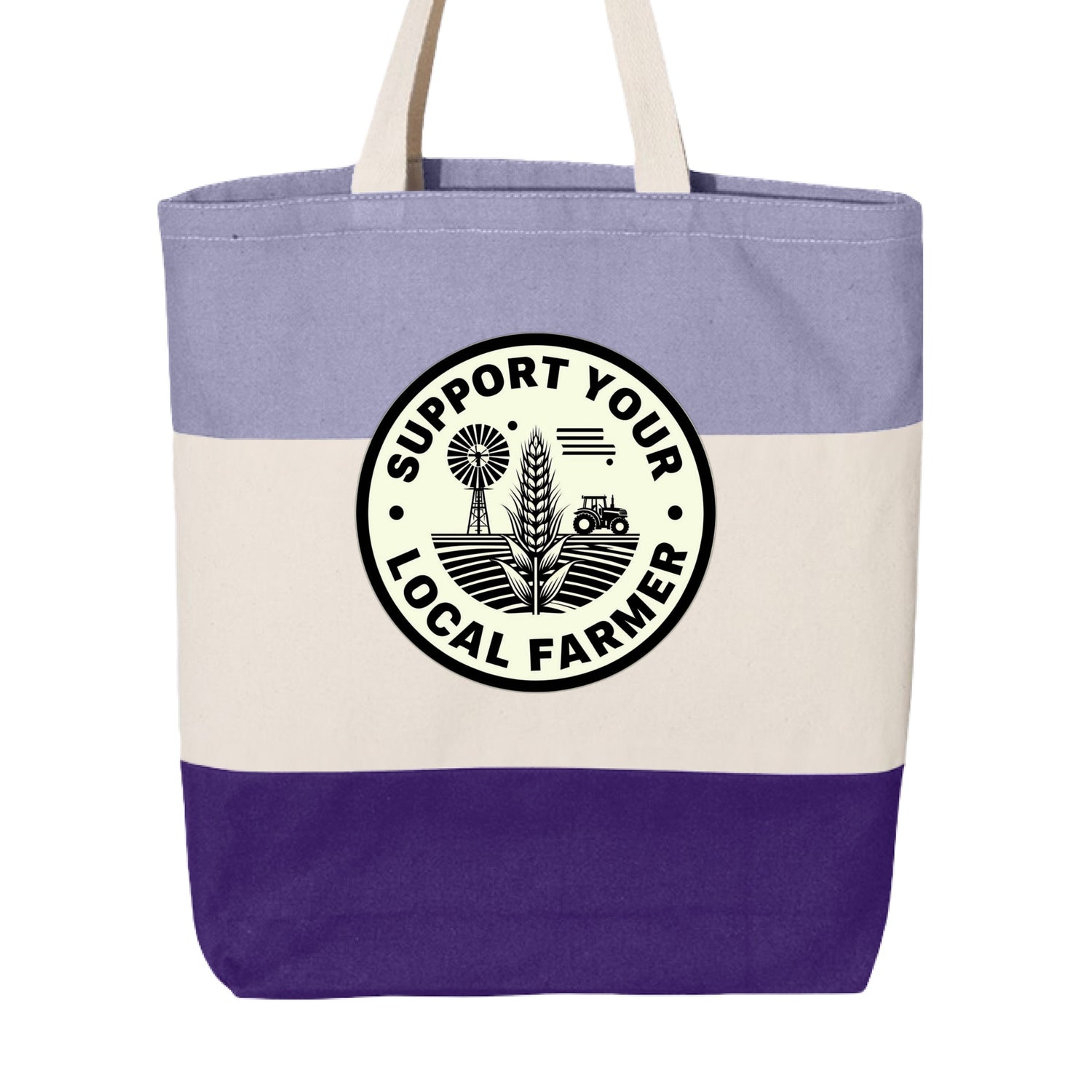 Purple/ Natural/ Lavender - FRONT