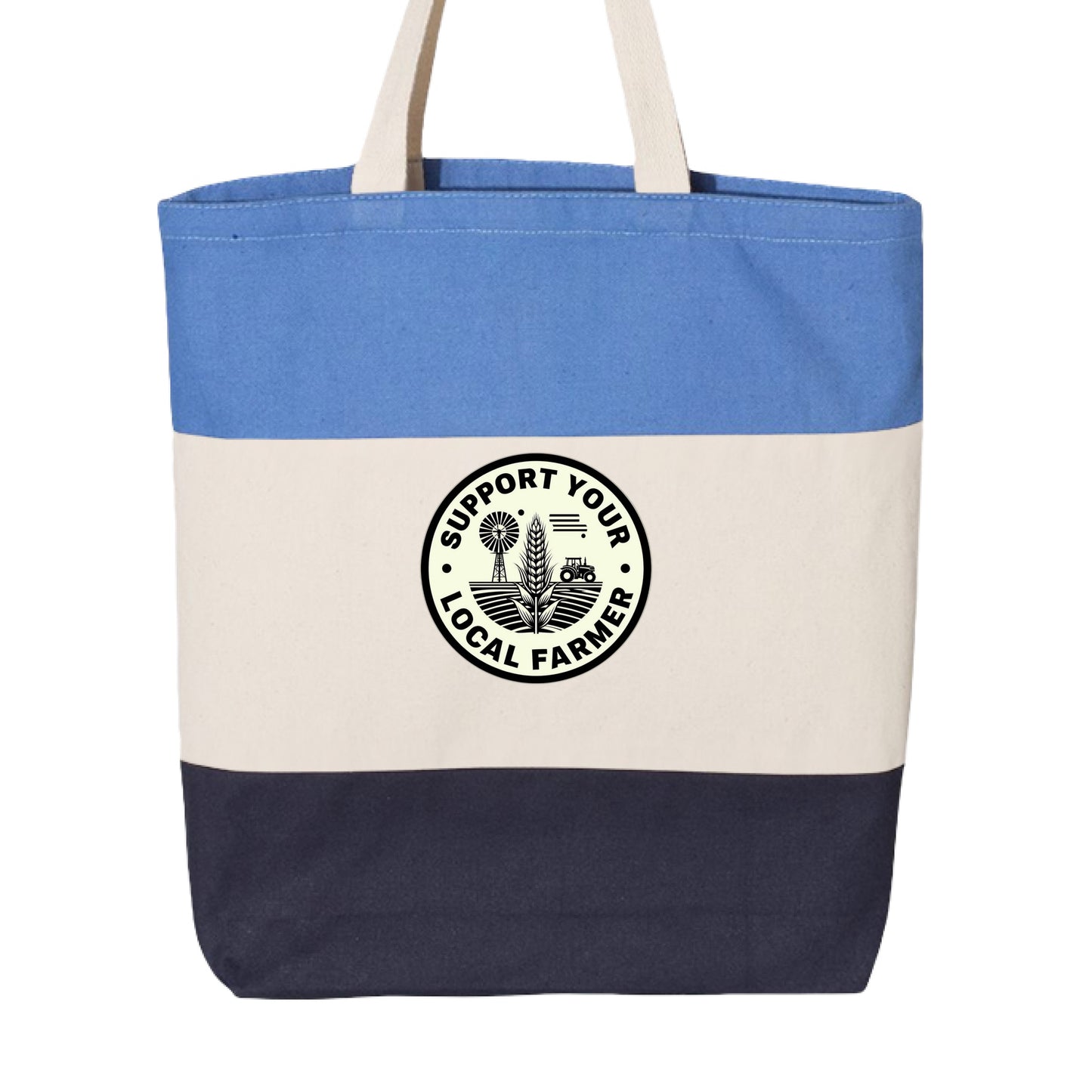 Navy/ Natural/ Carolina Blue - FRONT