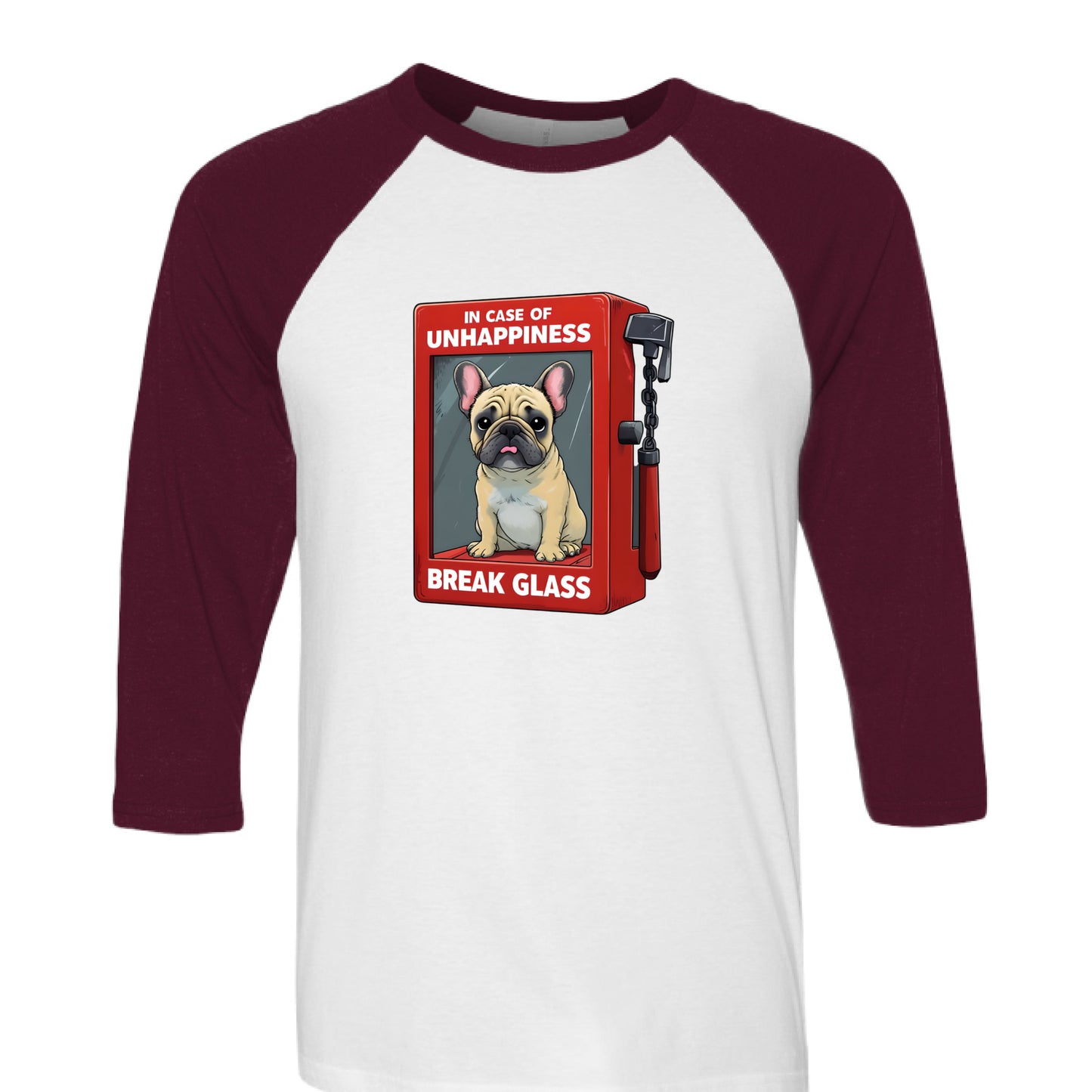 White/ Maroon - FRONT