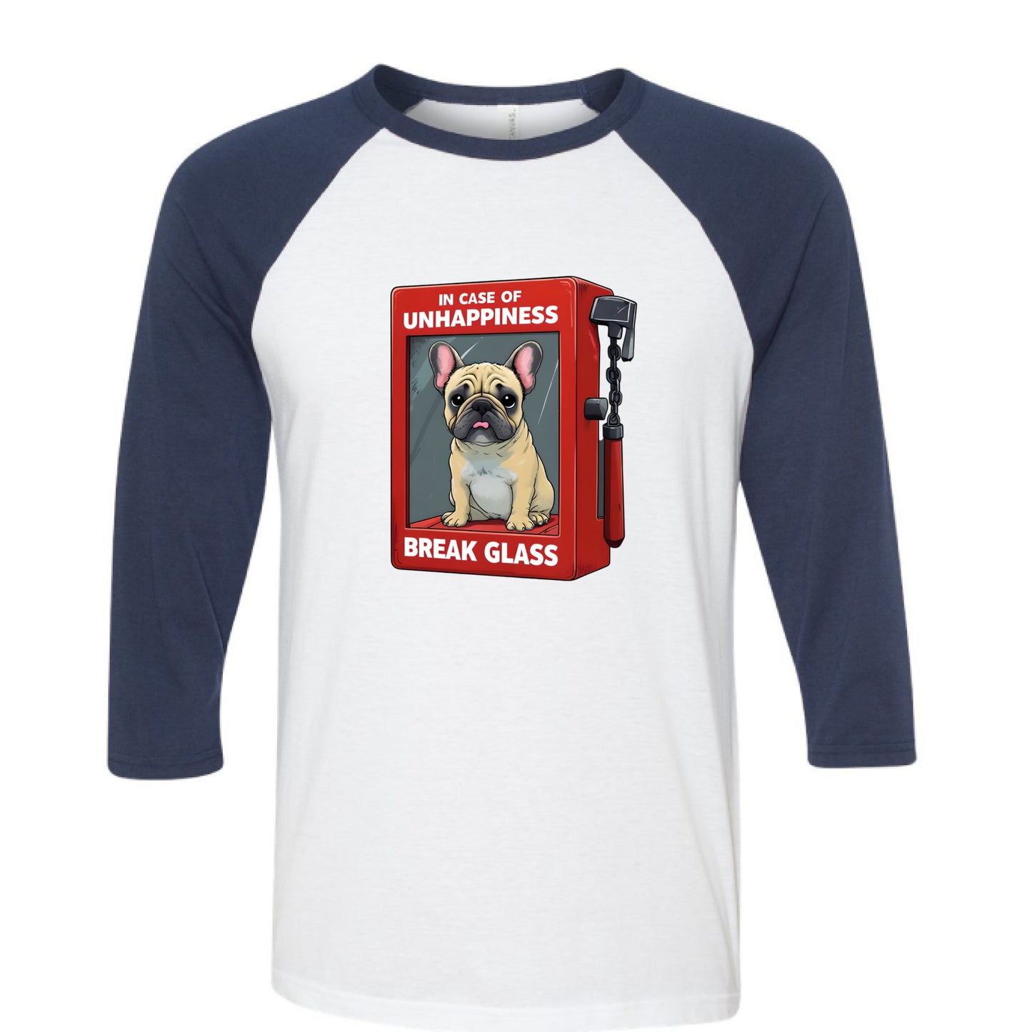 WHITE/NAVY - FRONT